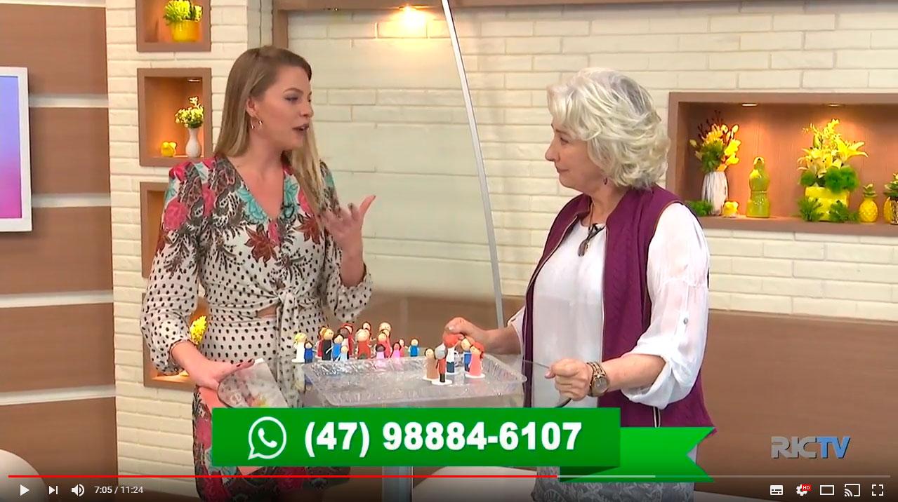 Reportagem sobre Constelação na Água RICTV