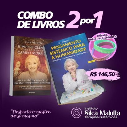 Combo Livros - Hipnose Clínica + Pensamento Sistêmico