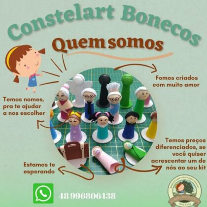 Parceiro Constelart Bonecos para Constelação