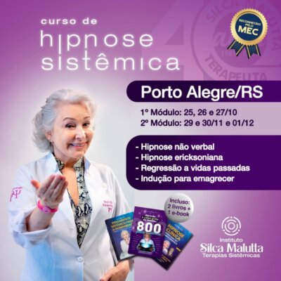 HS243 - Curso/Treinamento em Hipnose Sistêmica - Porto Alegre/RS