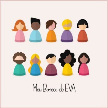 Parceiro Meu Boneco de EVA