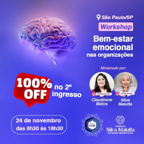 Workshop - O bem estar emocional também no mundo das Organizações