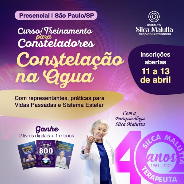 CF252 - Curso Constelação com Bonecos na Água para Consteladores - São Paulo/SP