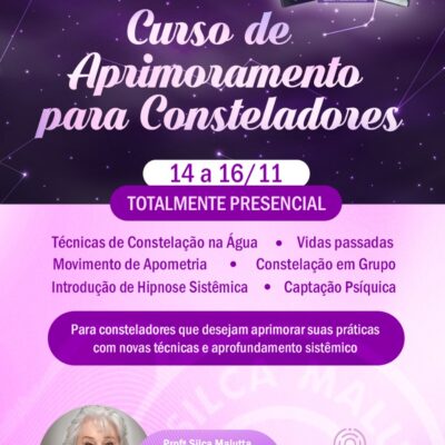 CF252 - Curso Constelação com Bonecos na Água e em Grupo para Consteladores - São Paulo/SP